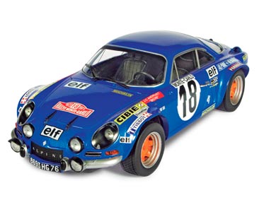 1/18 ALPINE-RENAULT A100 1800 - Rally Monte Carlo 1973 - J-C ANDRUET