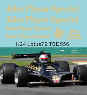 Decals "JPS" - Lotus 79 1978