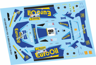 Decal 1/43 MF Zone - Skoda Fabia R5 V. Pech / P. Uhel - 53. Barum Czech Rally Zlin 2024